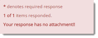 Number of Items Responded